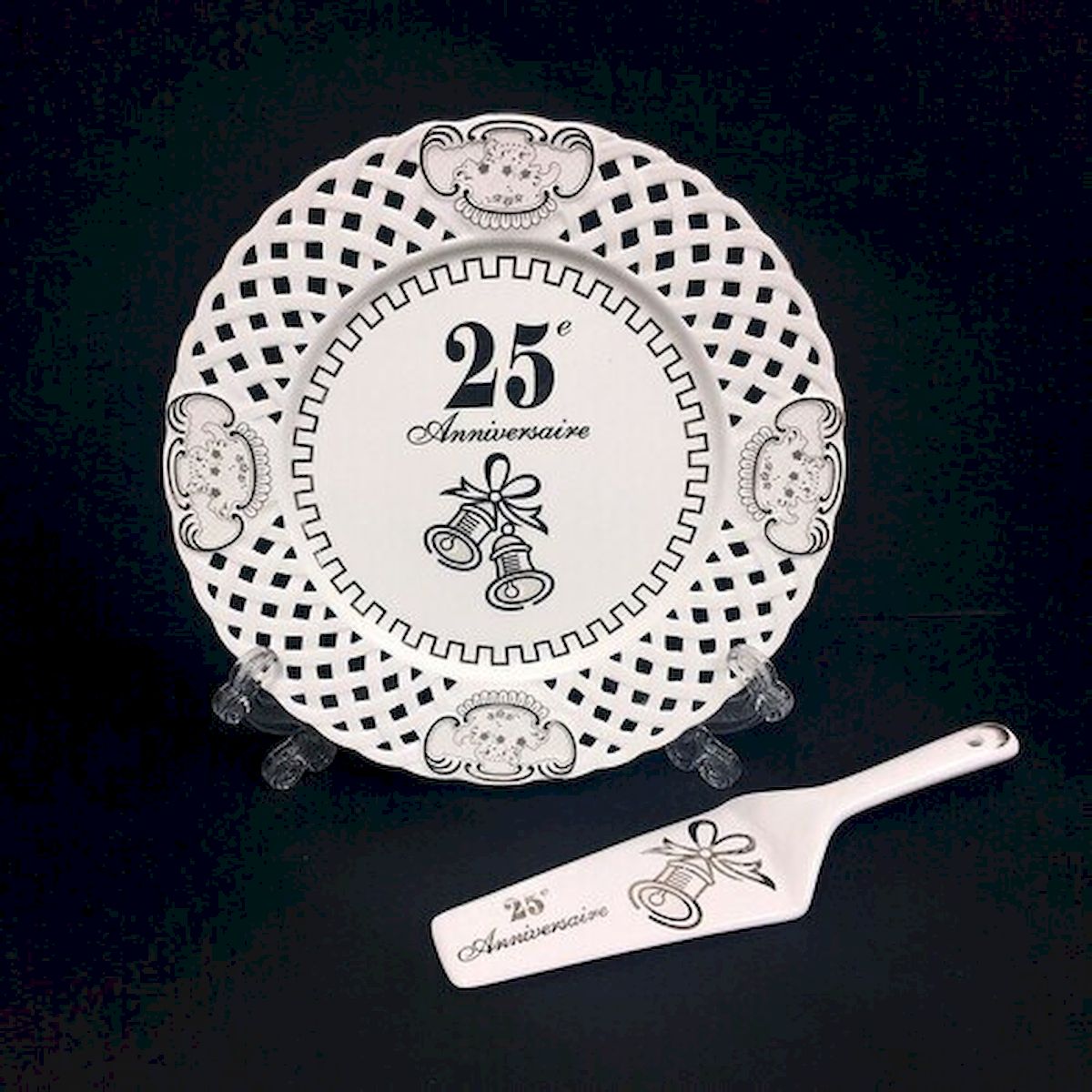 25E Anniversaire Plate