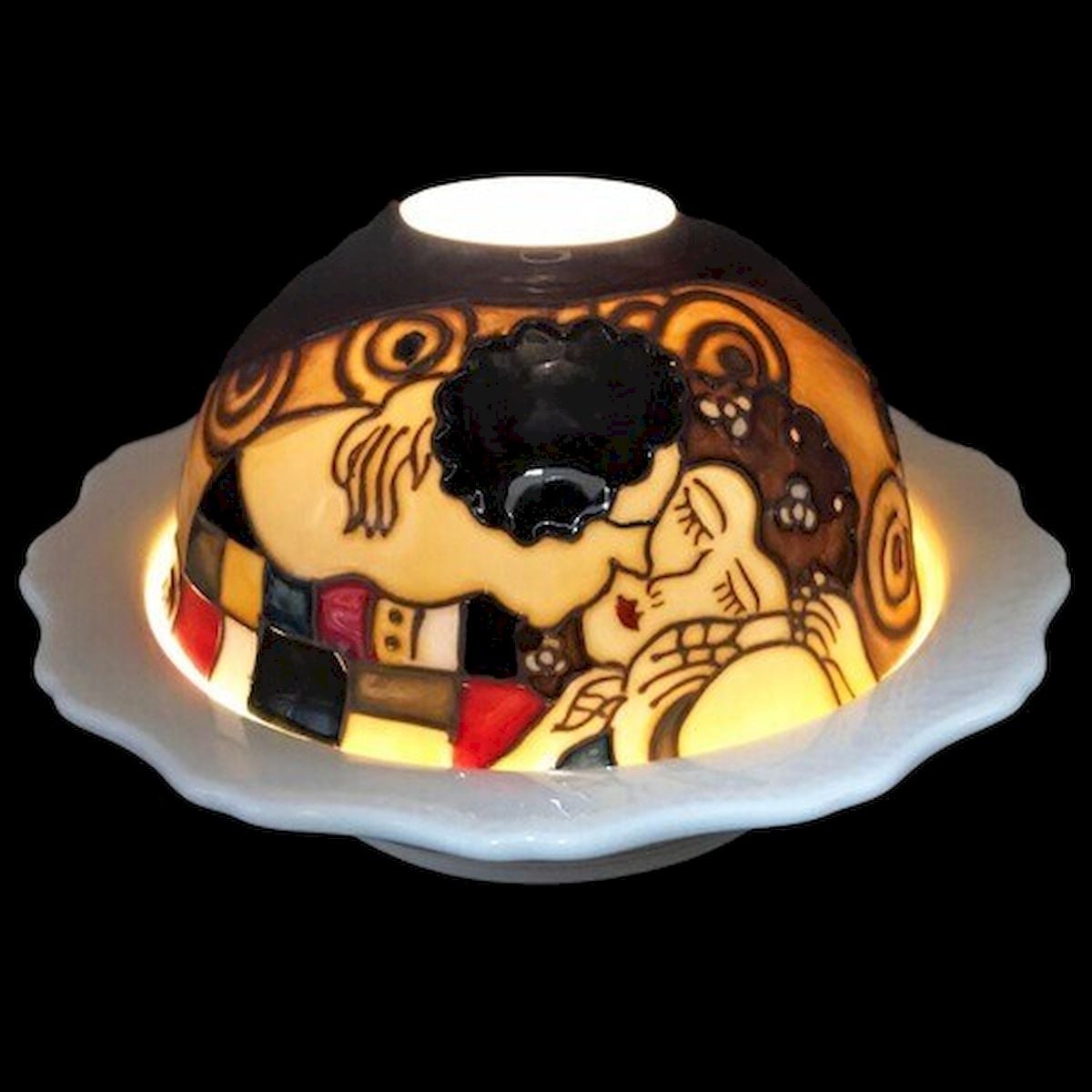 Lovers H & Painted Dome Light