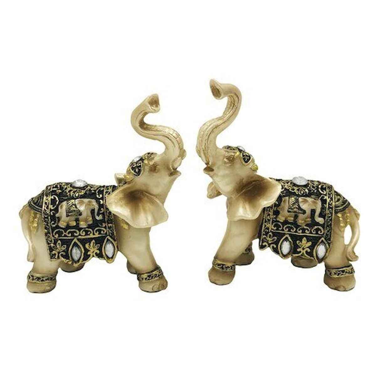 Elephants Figurine - Set of 2