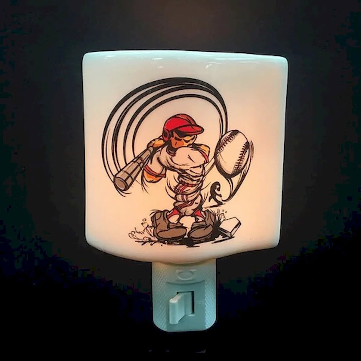 Batter Up Baseball Night Light