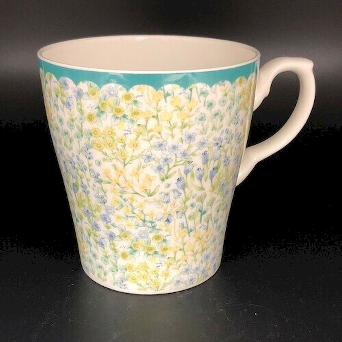 Picture of Mr. MJs HO-JAP-02B Blue Florals Mug