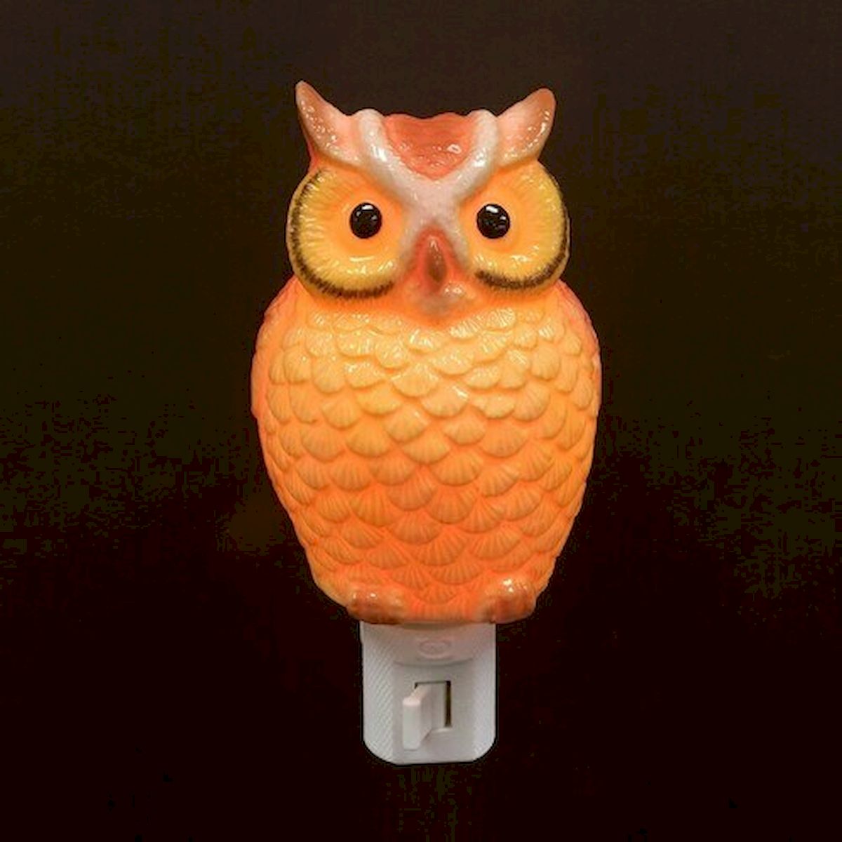 Brown Owl Shaped Night Light
