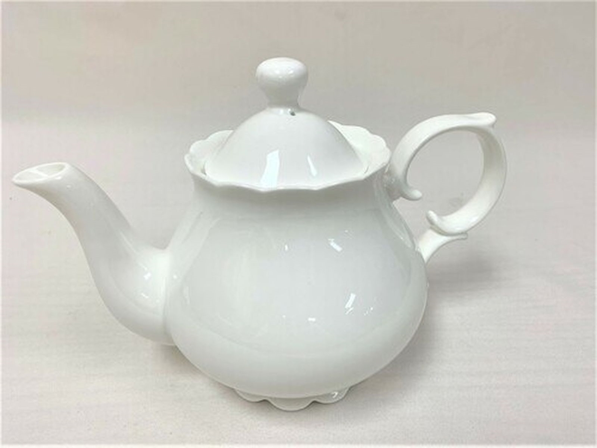 Picture of Mr. MJs HO-TP-3316A White Clay Teapot