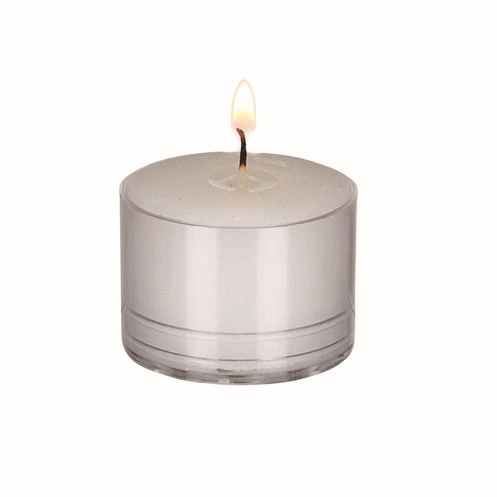 Picture of 212 Main AI-C07WH White Wax Tealight Candles, Set of 10