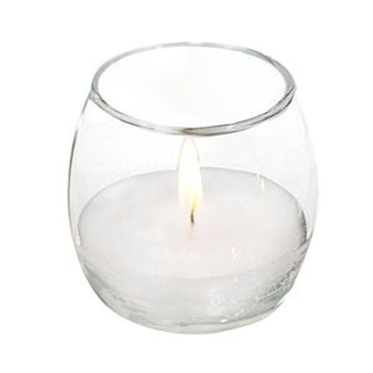 Picture of 212 Main AI-C2.5WH Round Holder with White Votive Candles&#44; Set of 24