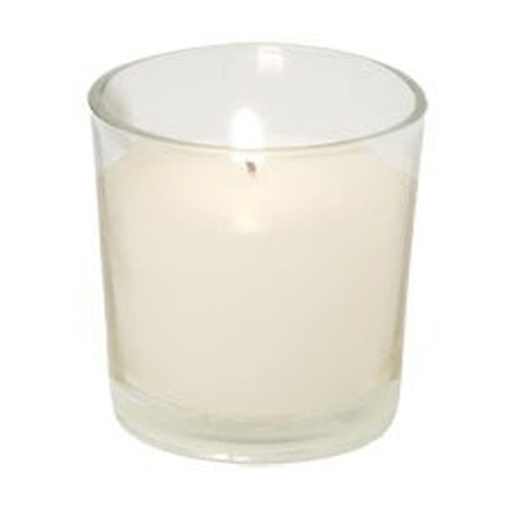 Picture of 212 Main AI-C2IV Glass Ivory Filled Votive Candles, Set of 6