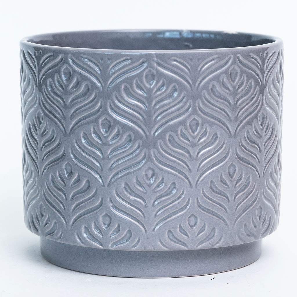 Picture of 212 Main AI-CE10-136 Gray Patterned 1 Planter