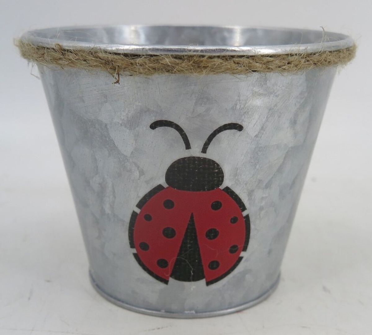 Picture of 212 Main AI-GA3500-421 Silver with Red Ladybug 1 Planter