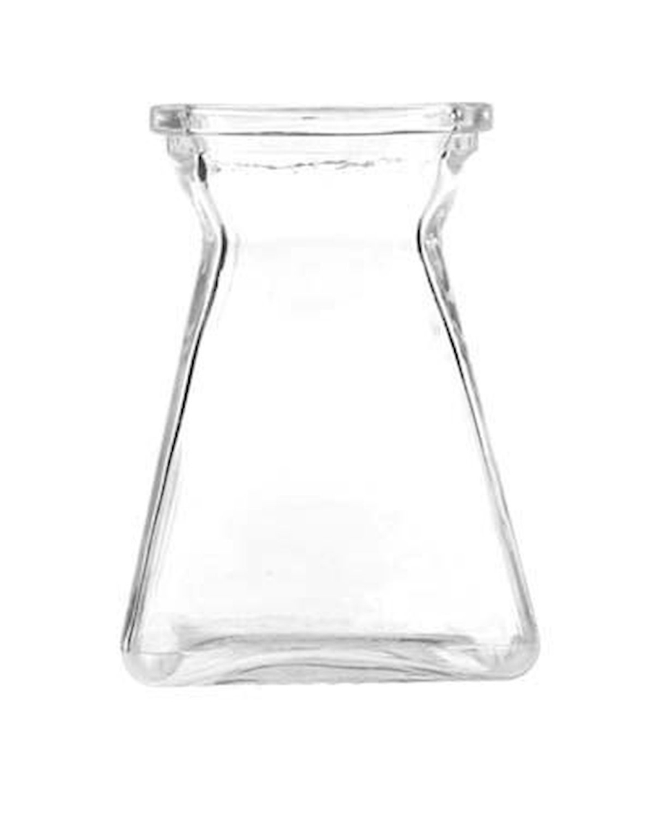 Picture of 212 Main AI-N3095 Clear Gathered Square 1 Vase