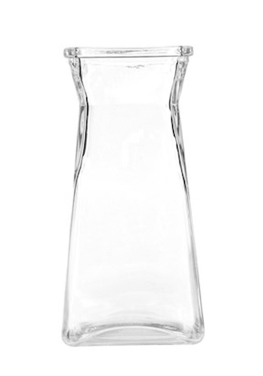 Picture of 212 Main AI-N3098 Clear Gathered Square 2 Vase