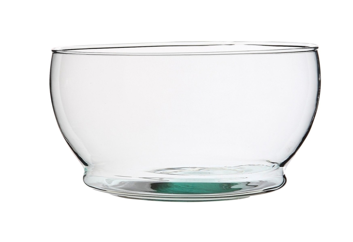 Picture of 212 Main AI-N3970CLR Bowl Shaped Clear Recycled Glass Vase