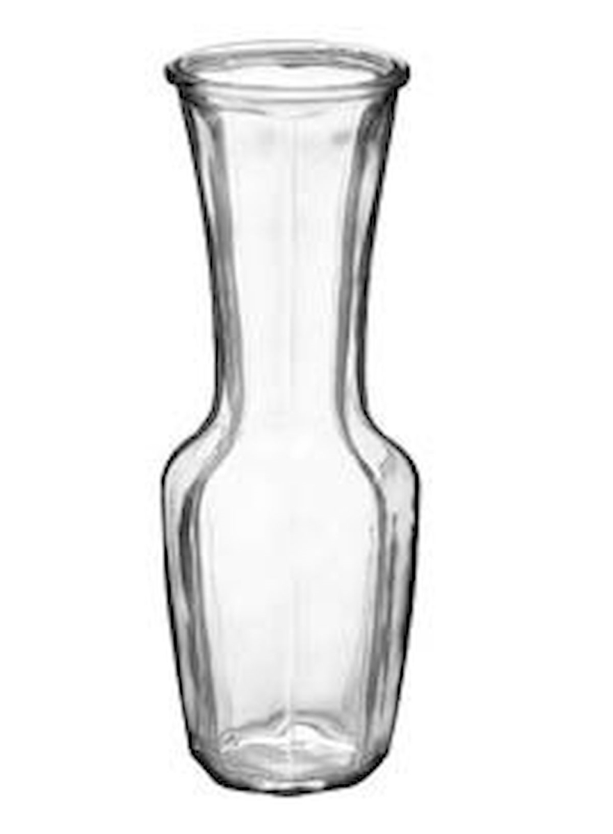 Picture of 212 Main AI-NC225 Midi Clear Glass Vase