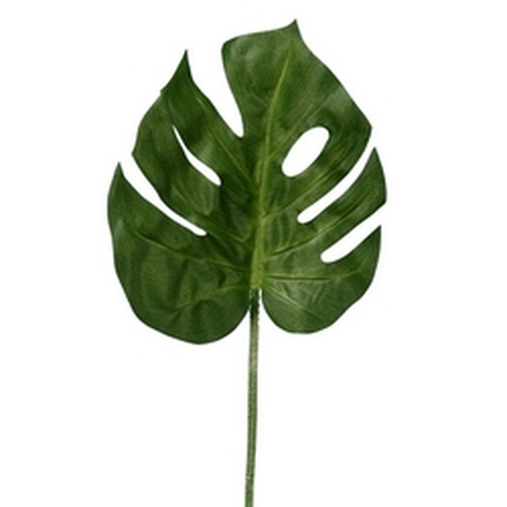 Picture of Mr. MJs CM-AS015GR 28.5 in. Green Split Philo Leaf Faux Plants & Trees