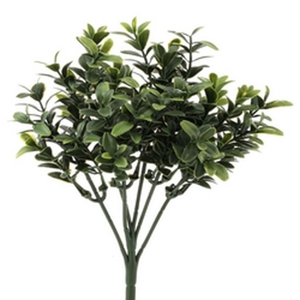 Picture of Mr. MJs CM-RC413GR 10 in. Deluxe Boxwood Bush Faux Plants & Trees