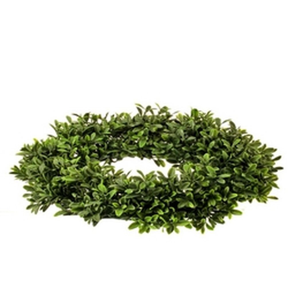 Picture of Mr. MJs CM-RC429GR 14 in. UV Protected American Boxwood Wreath