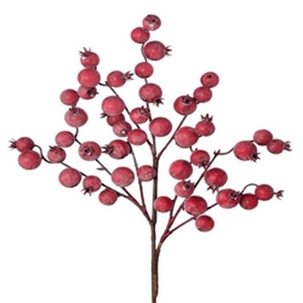 Picture of Mr. MJs CM-RC451RD 16 in. Waterproof Red Crabapple Spray Faux Plants & Trees