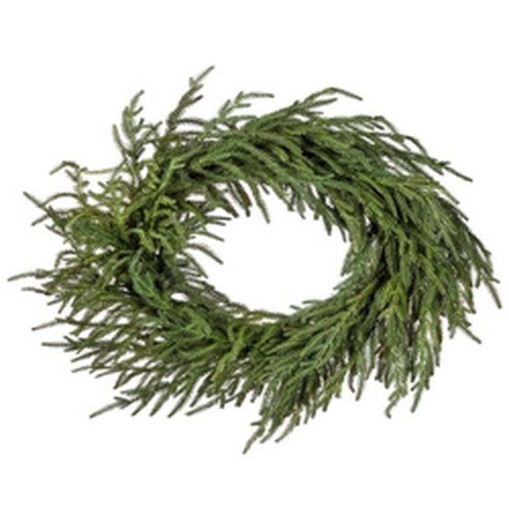 Picture of Mr. MJs CM-RC503GR 24 in. Real Touch Norfolk Pine Wreath