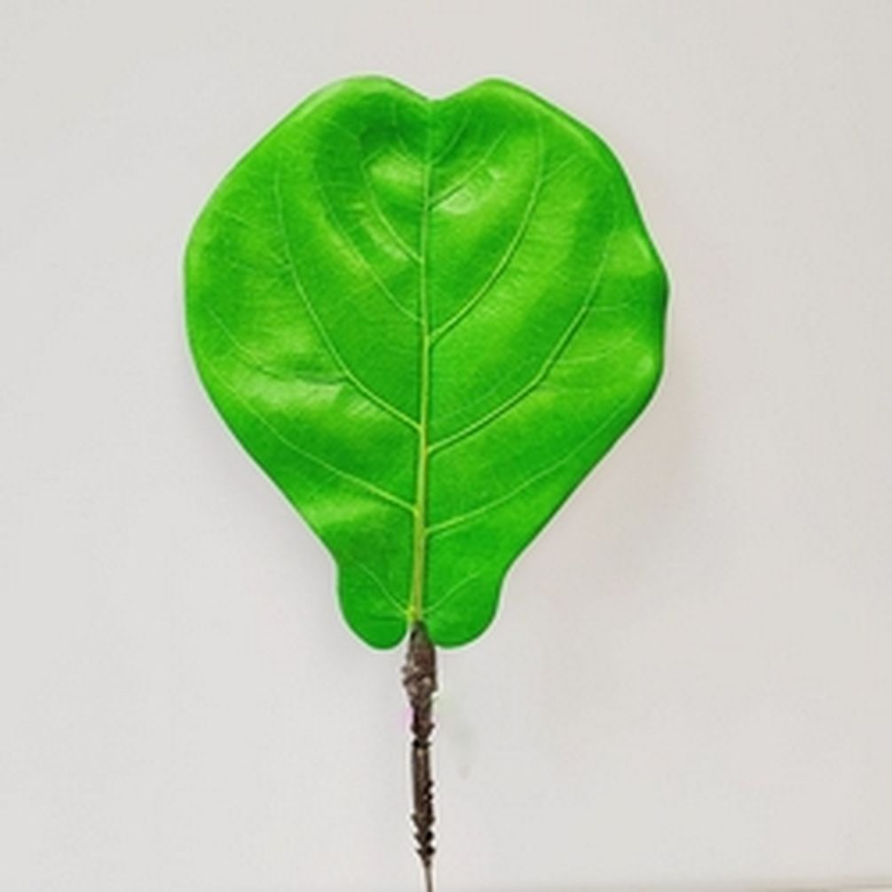 Picture of Mr. MJs CM-RH125GR 13 in. Real Touch Green Fiddle Leaf Faux Plants & Trees