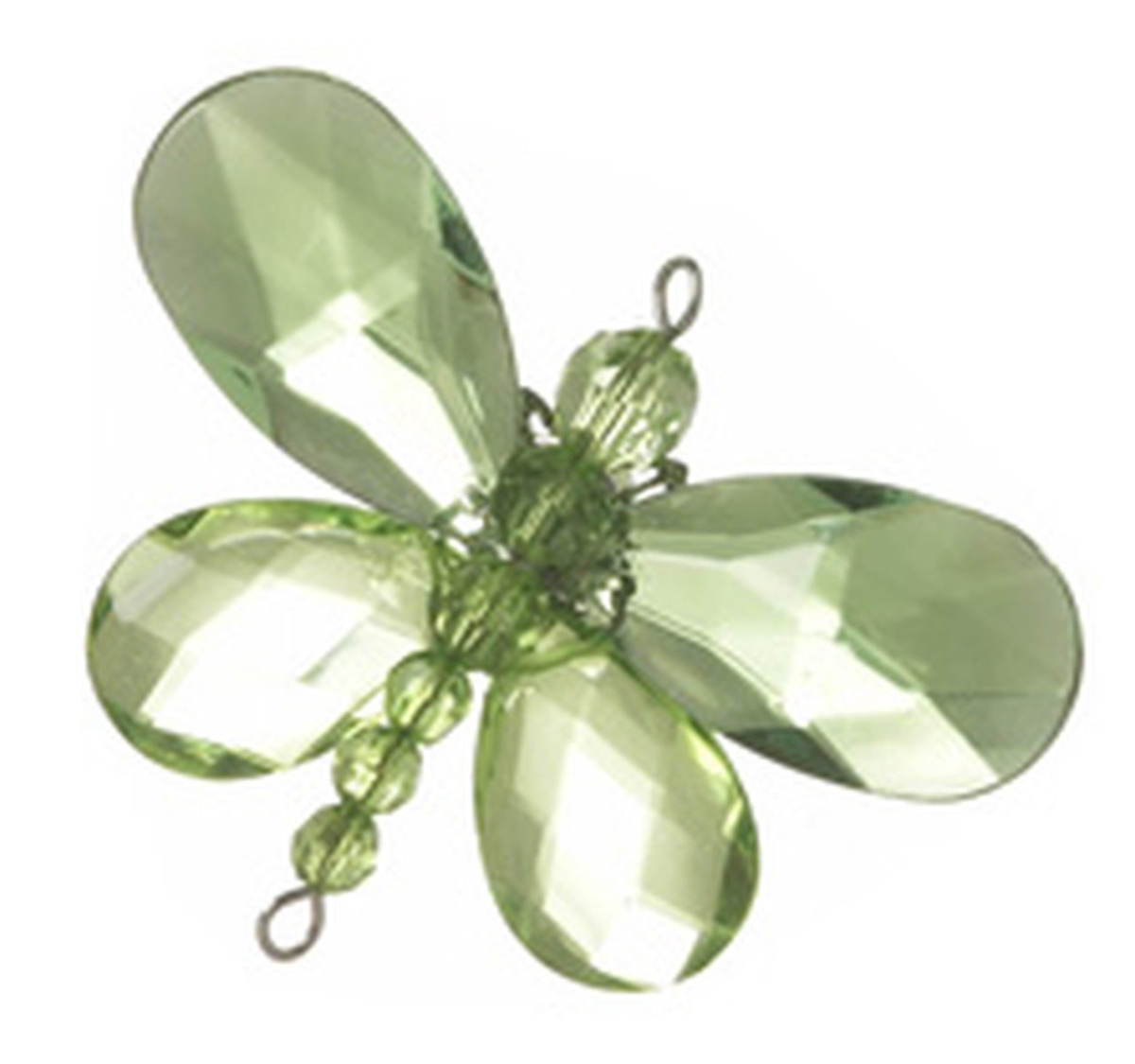 Picture of Mr. MJs VL-JA154-01-GRN Acrylic Butterfly Magnet&#44; Green - Set of 6