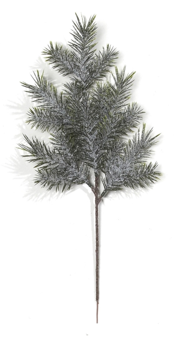 Picture of Mr. MJs VL-XN1075-01P 18 in. Snow Angel Pine Pick, Green - Set of 2