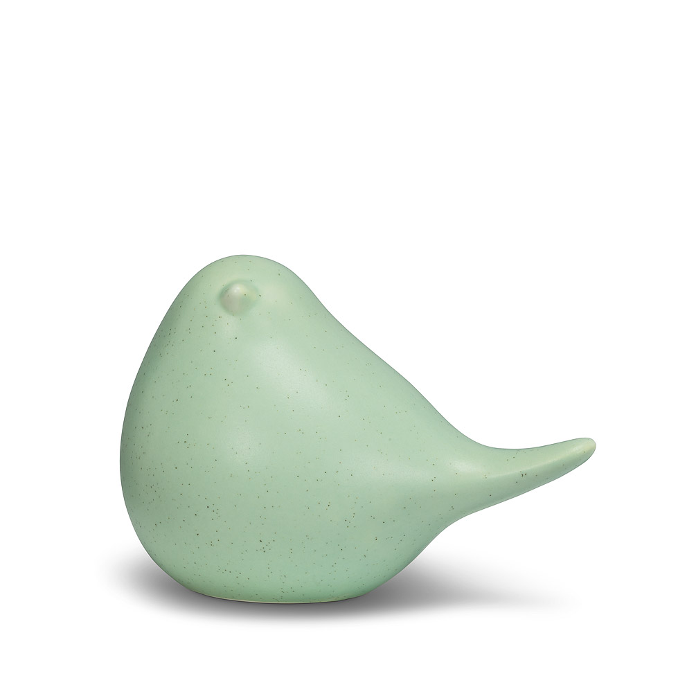 Picture of Abbott Collections AB-27-HAVEN-421-MINT 6 in. Head Up Sitting Bird Figurine&#44; Mint Green
