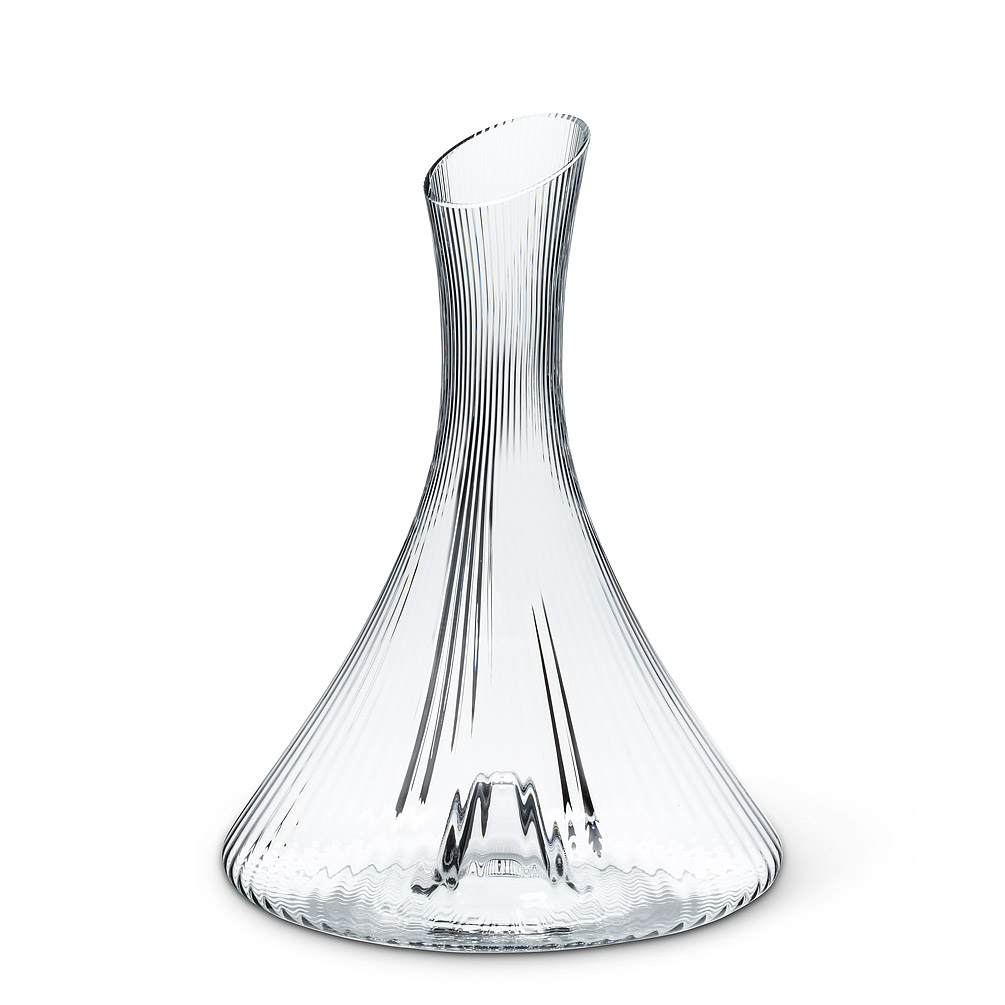 Picture of Abbott Collections AB-27-COURT-CARAFE 11.5 in. Tight Optic Wine Carafe&#44; Optic