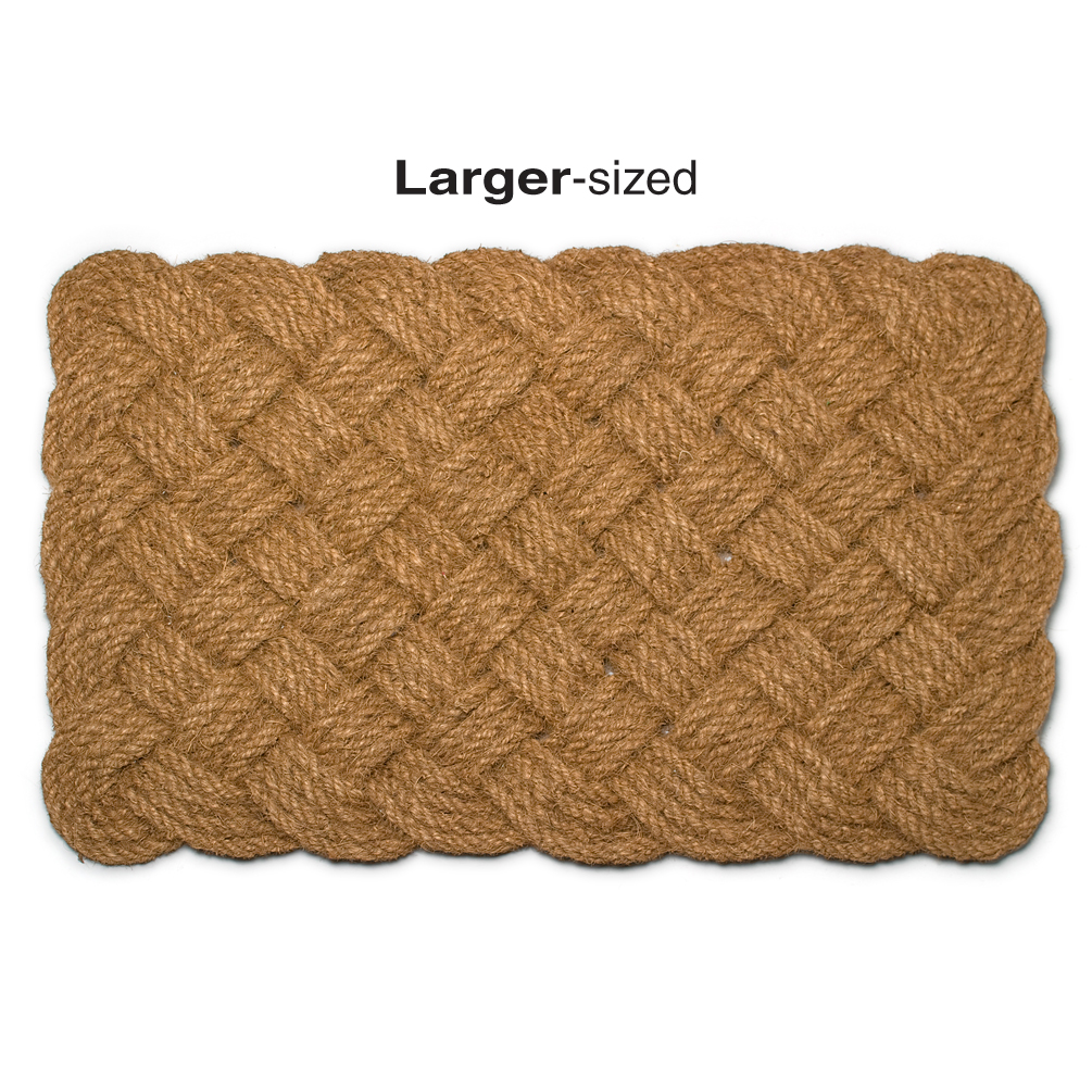 Picture of Abbott Collections AB-35-FWR-KA-276 22 x 33 in. Woven Rope Doormat&#44; Natural