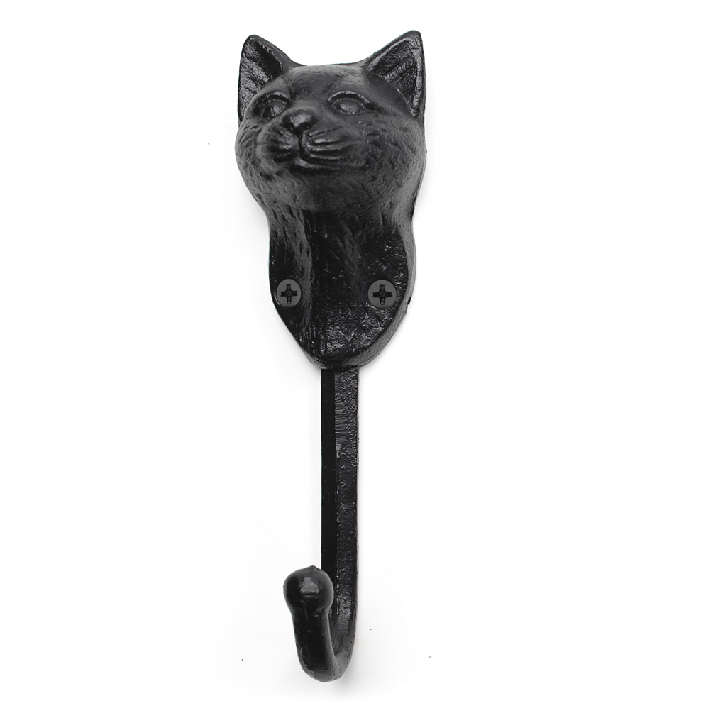 Picture of Abbott Collections AB-27-JARDIN-15 6 in. Cat Head Hook&#44; Black