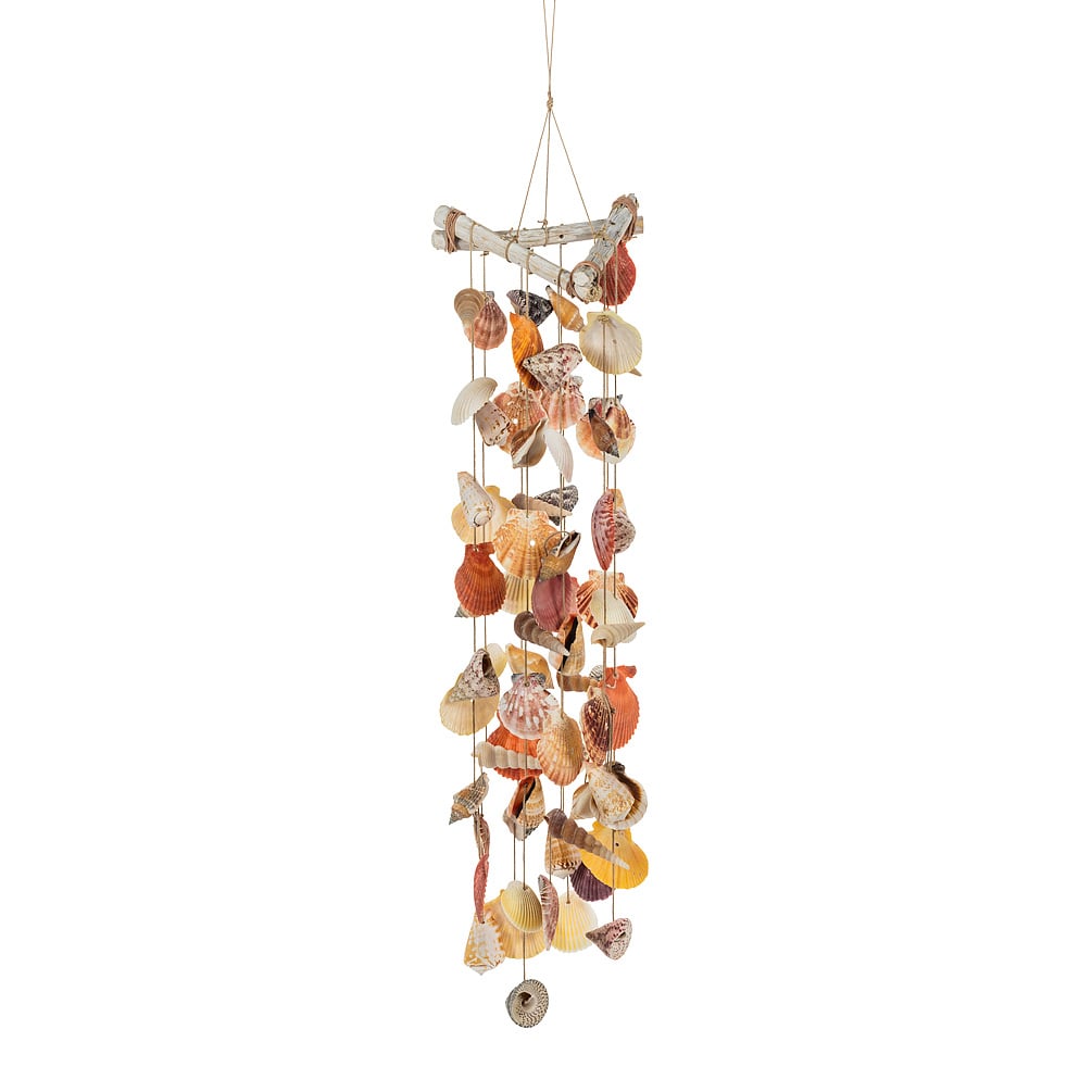 18 in. Mix Shell Triangle Chime, Multi Color - Large