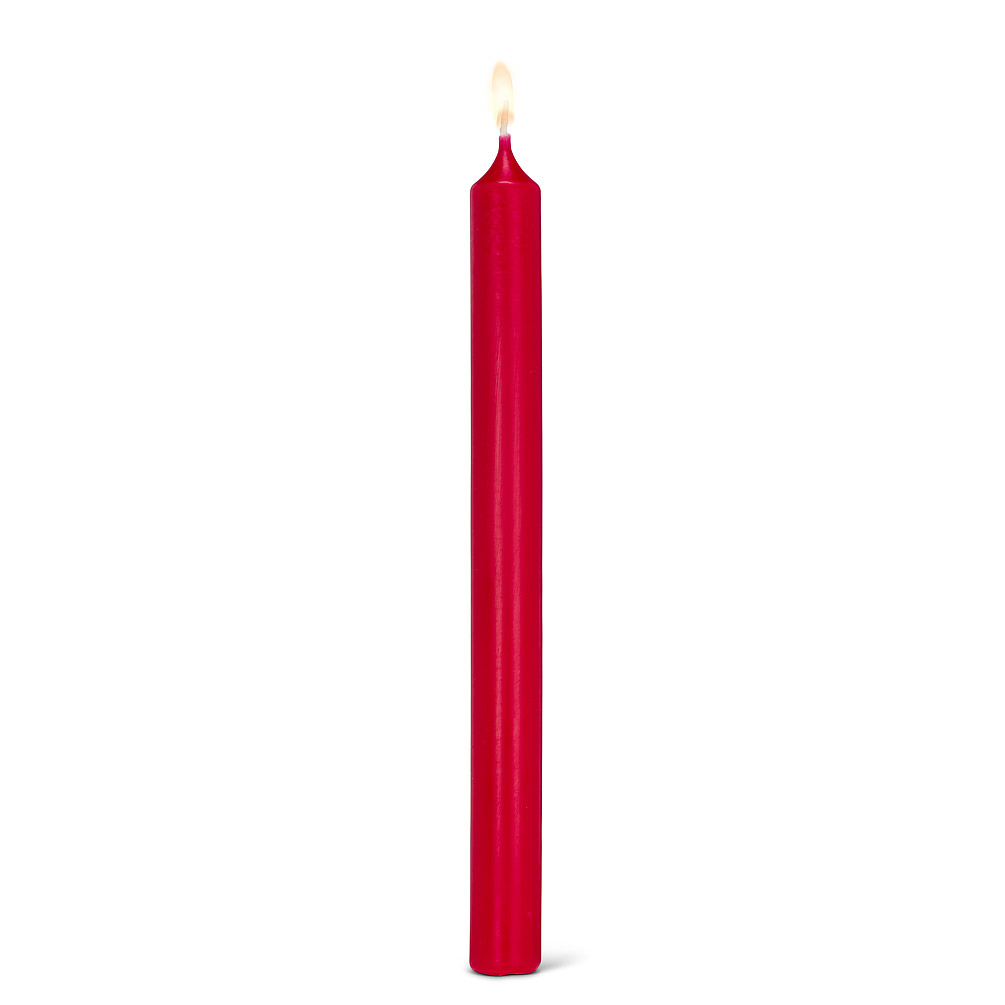 Picture of Abbott Collections AB-82-CLASSIC-25022-28 10 in. Straight Taper Candles, Red - 4 Piece
