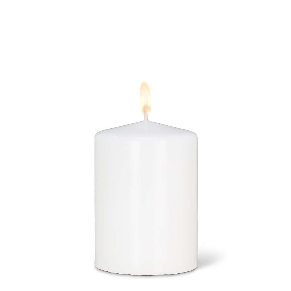 Picture of Abbott Collections AB-82-CLASSIC-10070-02 4 in. White Pillar Candle, White