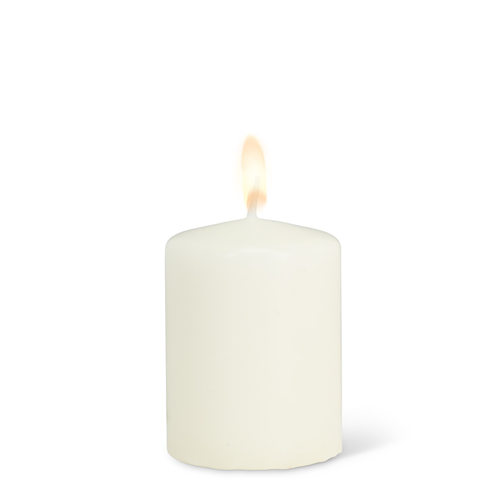Picture of Abbott Collections AB-82-CLASSIC-10070-03 4 in. Pillar Candle, Ivory