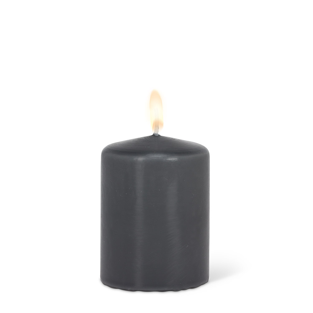 Picture of Abbott Collections AB-82-CLASSIC-10070-09 4 in. Gray Pillar Candle, Grey