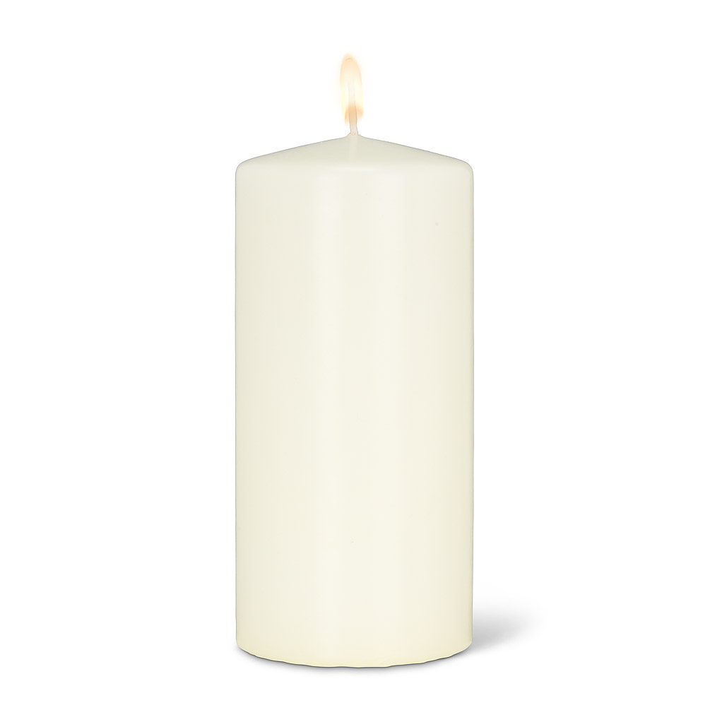 Picture of Abbott Collections AB-82-CLASSIC-15070-03 6 in. Ivory Pillar Candle, Ivory