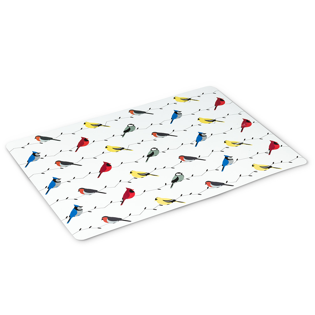 Picture of Abbott Collections AB-27-TABLEMAT-AB-38 Birds Placemats - Set of 4