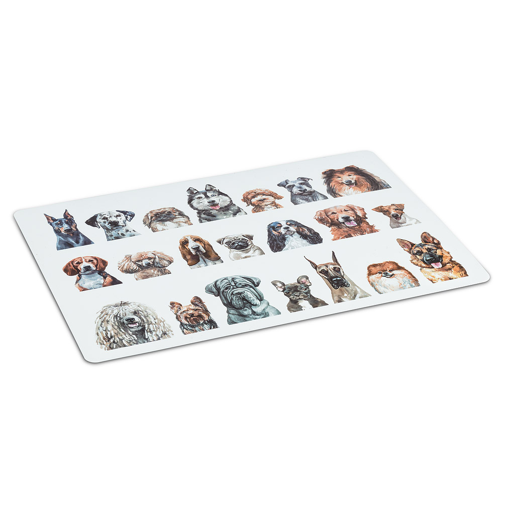 Picture of Abbott Collections AB-27-TABLEMAT-AB-60 Dog Portraits Placemats - Set of 4