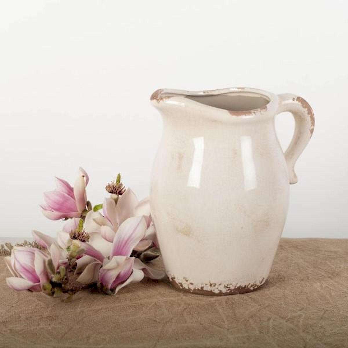 Picture of Forpost FP-ECX-121 Antique White Ceramic Pitcher Vase