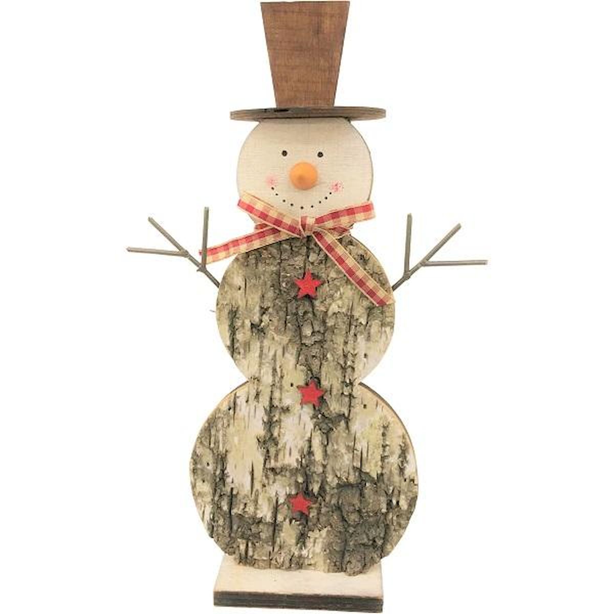 Picture of Forpost FP-HUS-225 Wooden Snowman Figurine