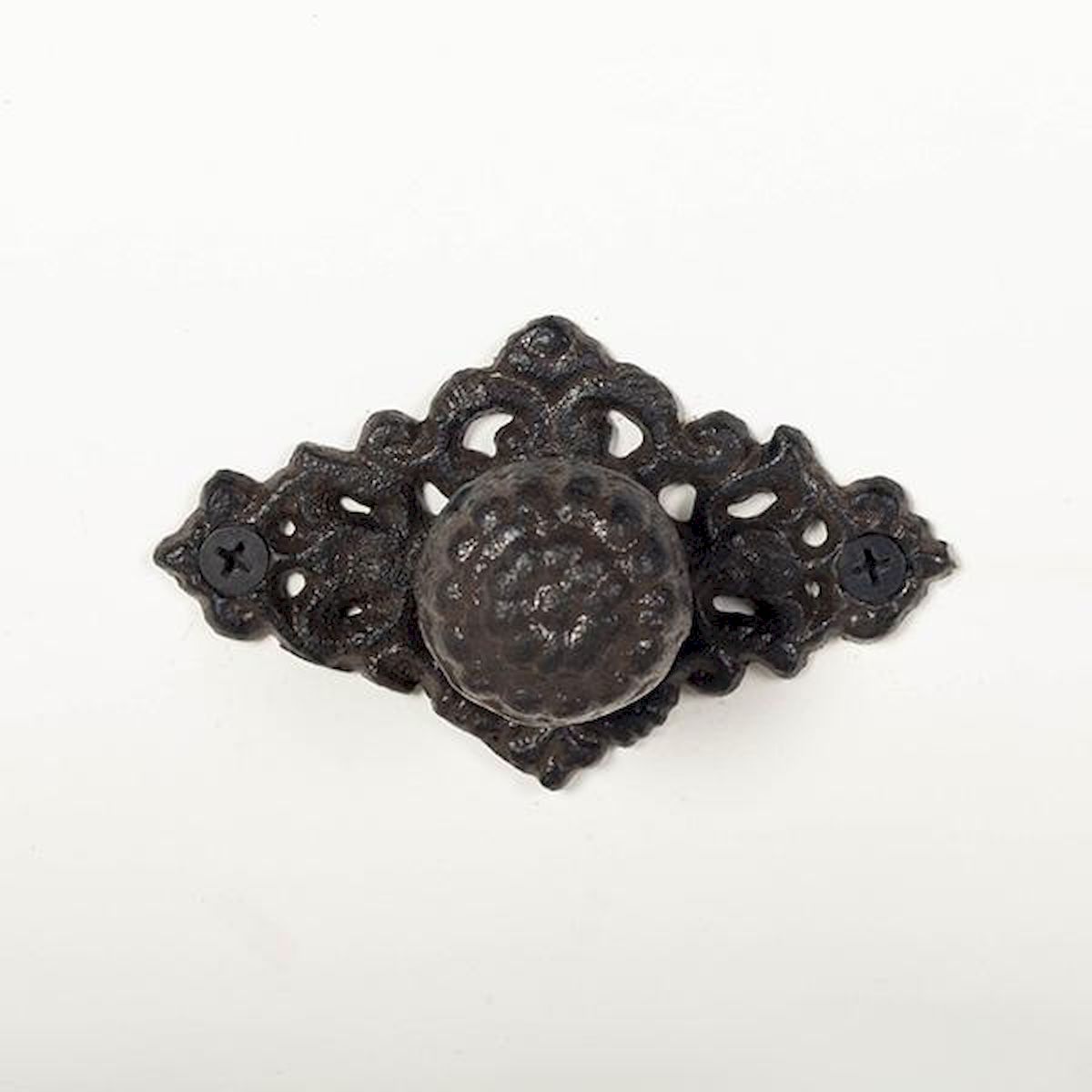 FP-KIN-075-B Decorative Cast Iron Drawer Knob