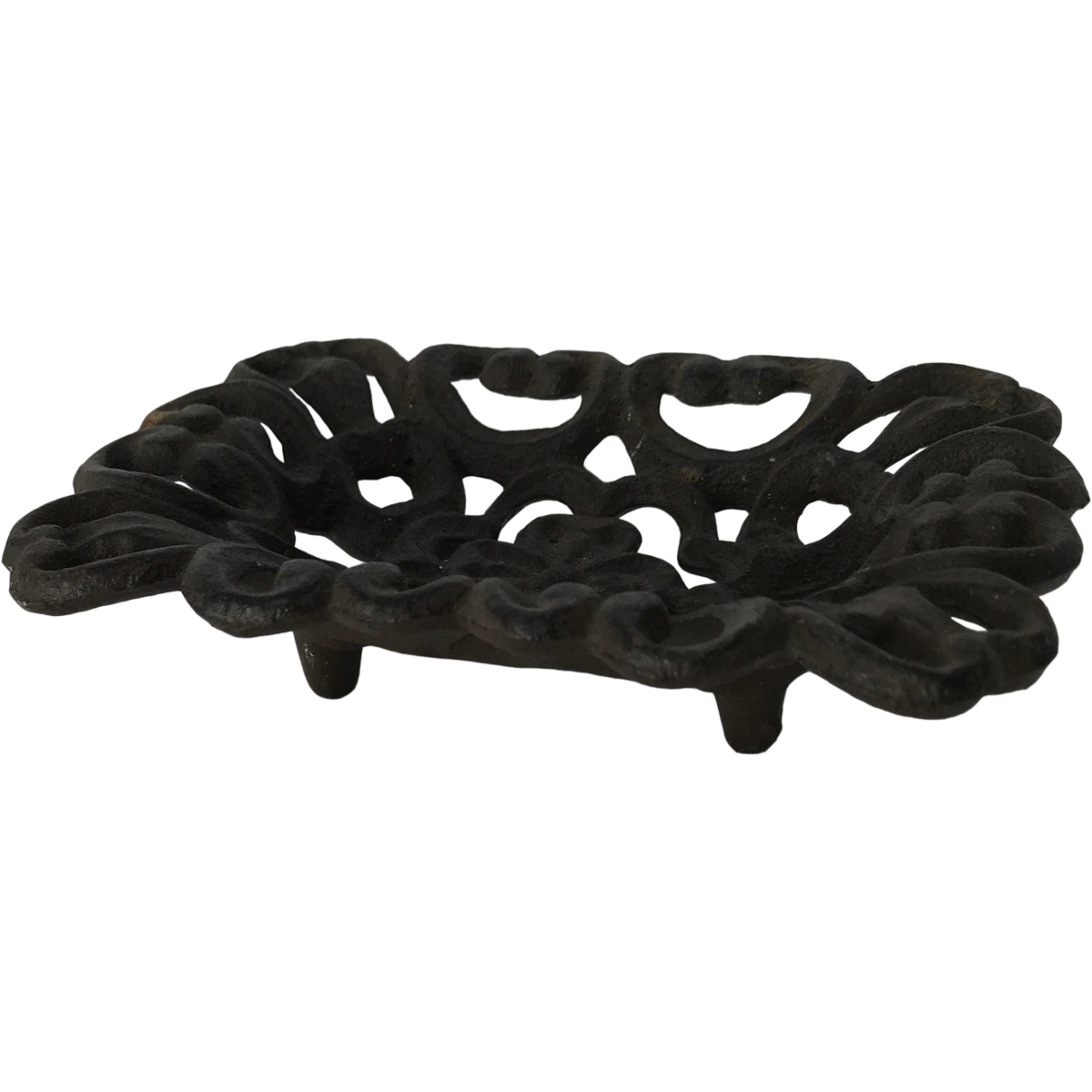 Cast Iron Soap Dish, Black