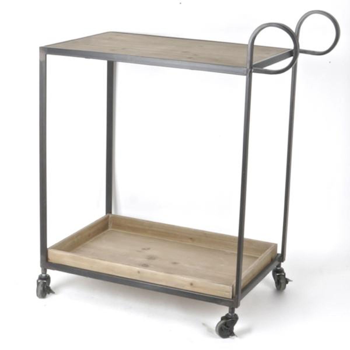 Picture of Forpost FP-LCD-147 Wood & Metal Serving Cart