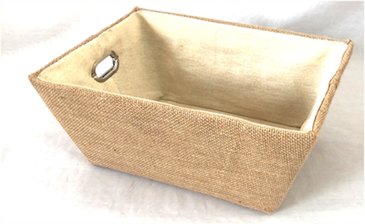 Brown Jute with Natural Sisal Liner Basket