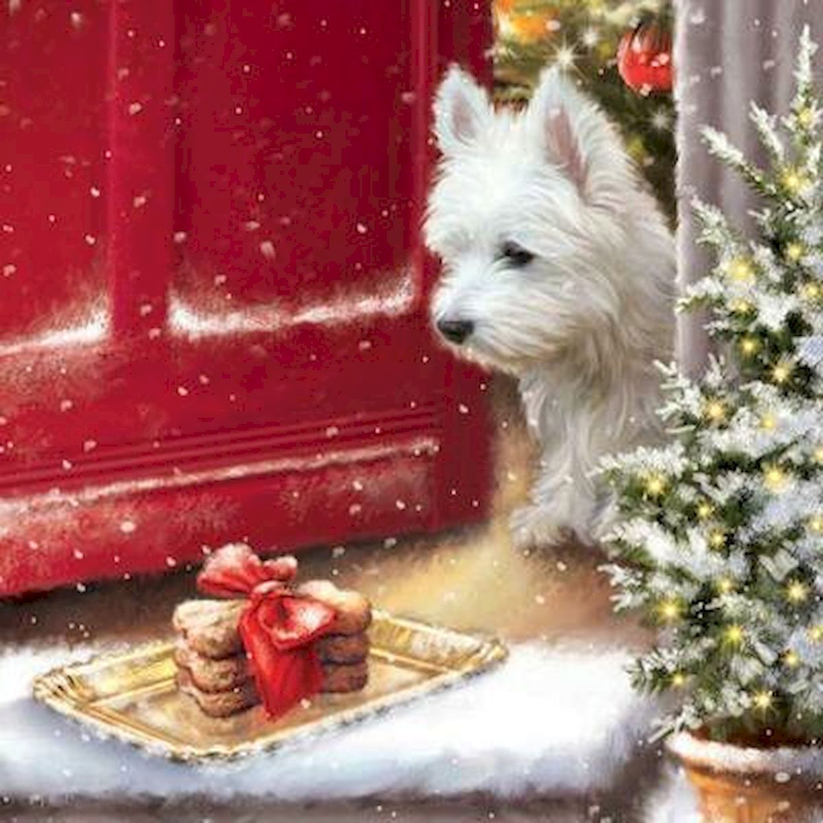 Picture of MDR Trading AP-XNAP5884 Treats for The Puppy Napkins - Pack of 20
