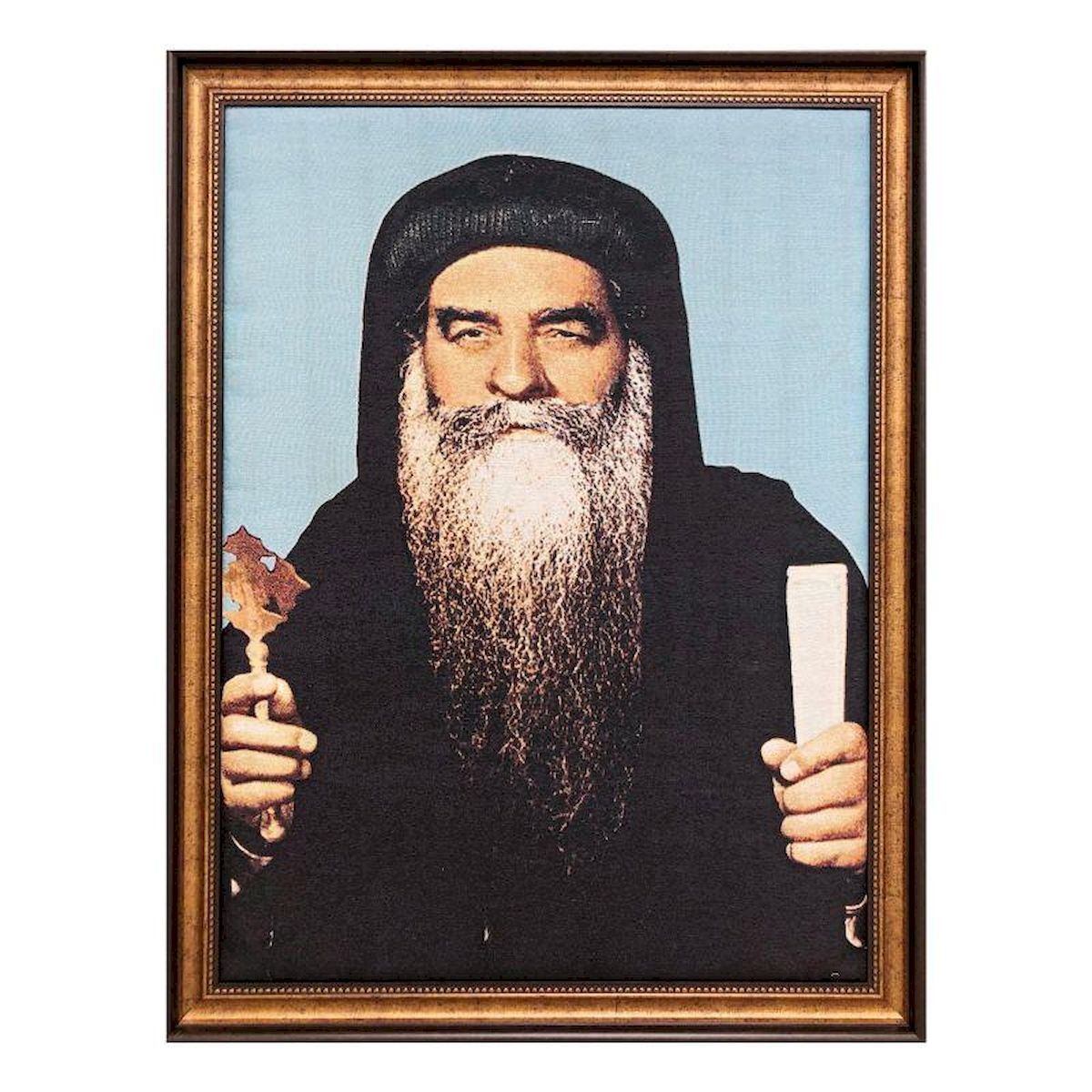 Picture of MDR Trading SC-CSF334 Pope Cyril Framed Tapestry