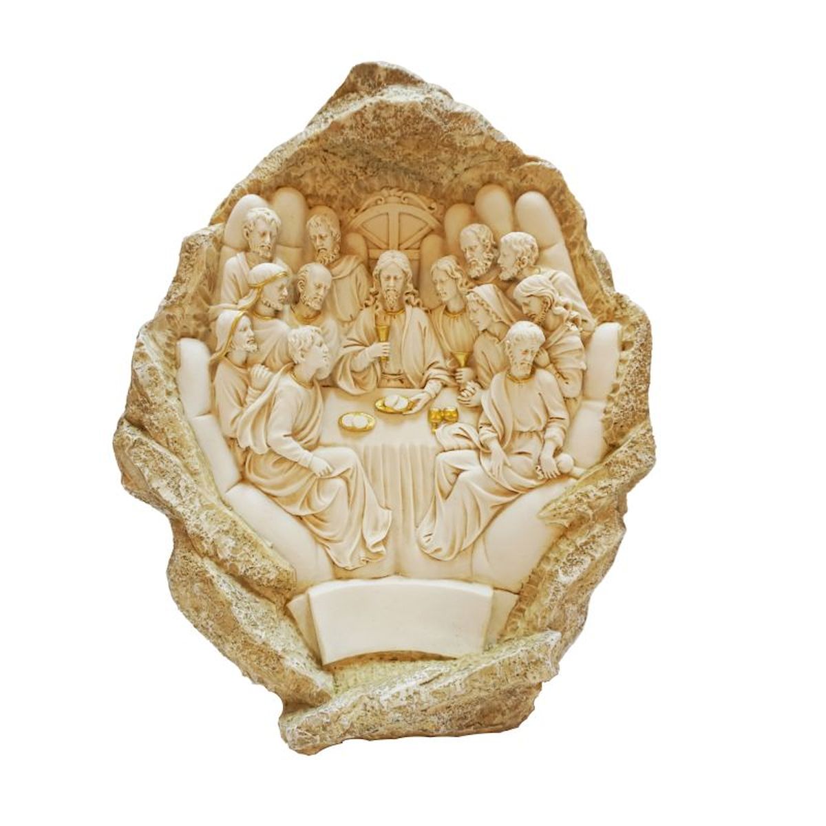 Off-White Last Supper in Hands Figurine
