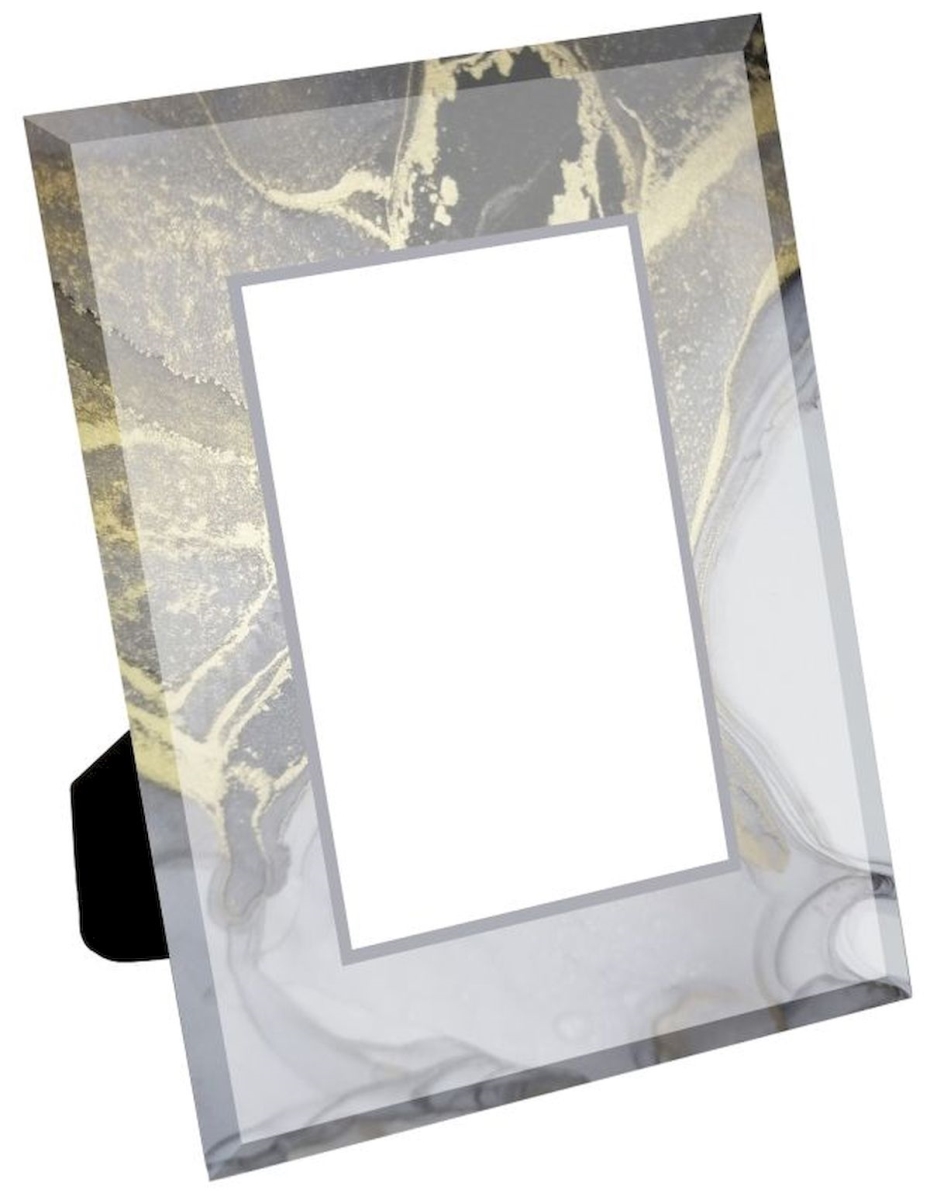 Multi Color Agate Crystal Picture Frame