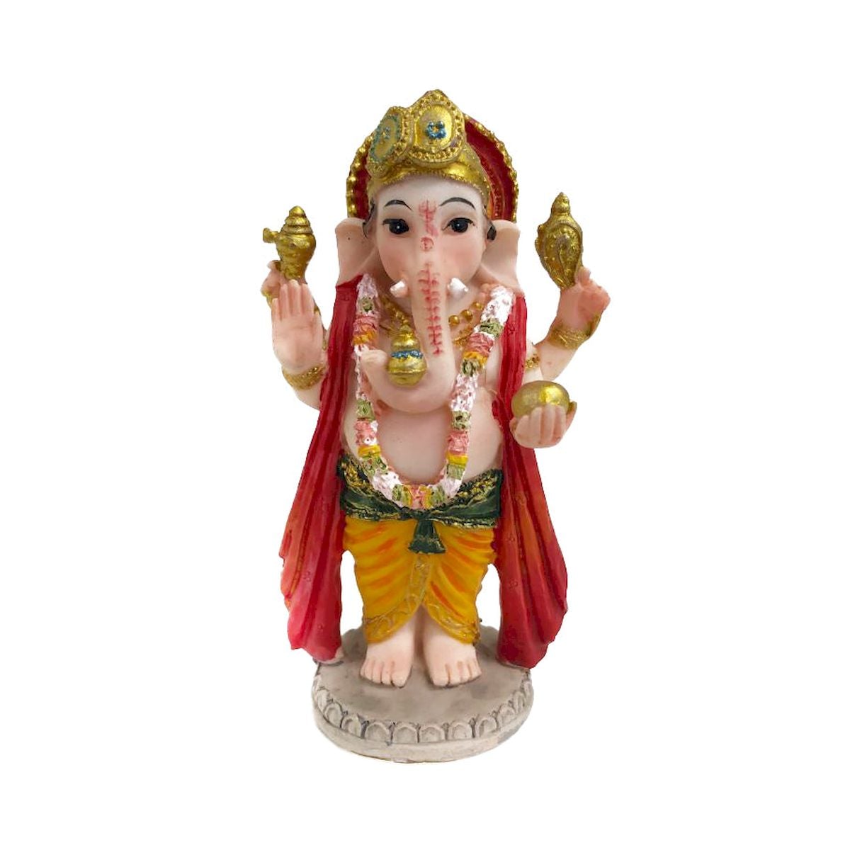 SC-P516-253 Multi Color Ganesh Figurine