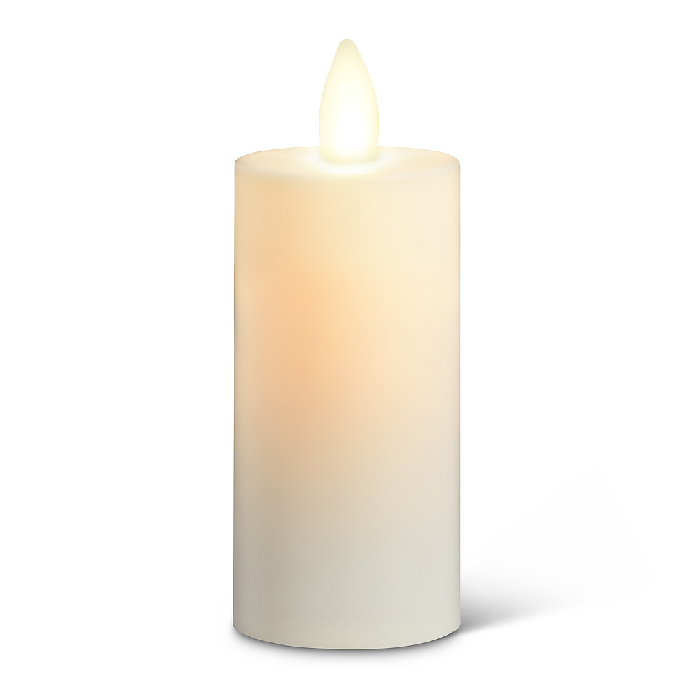 1.5 x 3 in. Plastic Reallite Votive, Ivory