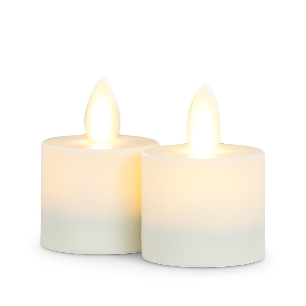 Picture of Abbott Collection AB-24-0701 1.5 in. Plastic Reallite Tealight&#44; Ivory