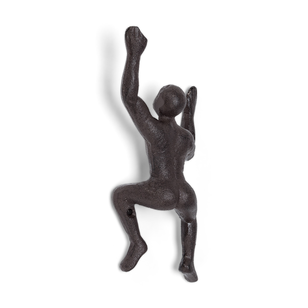 Picture of Abbott Collection AB-27-IRONAGE-431 5 in. Climbing Man Wall Hook&#44; Dark Brown